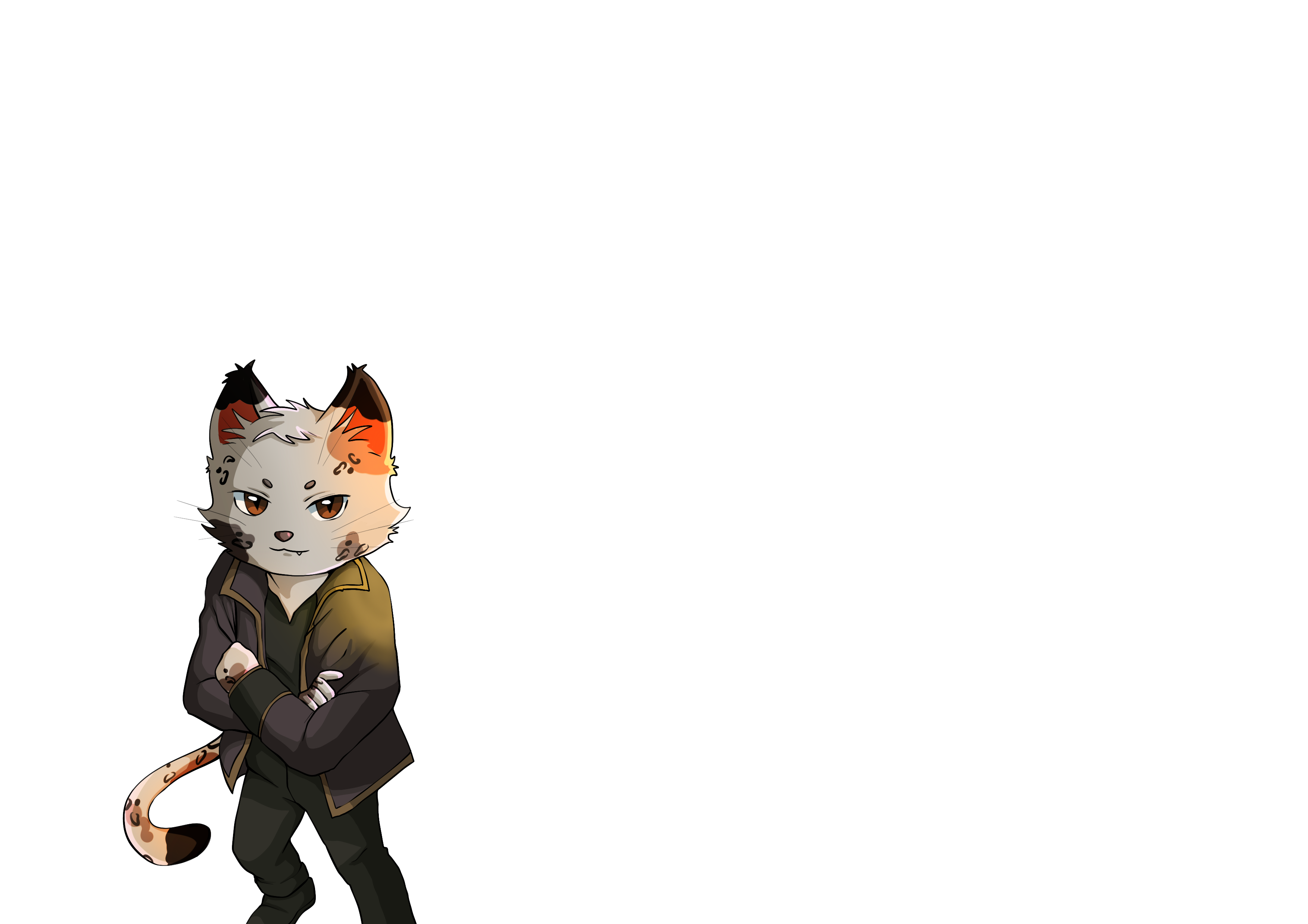 Back Left Character